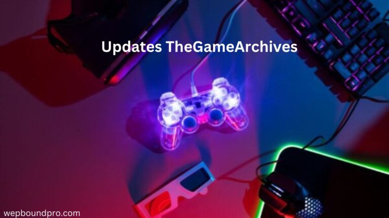 Updates TheGameArchives