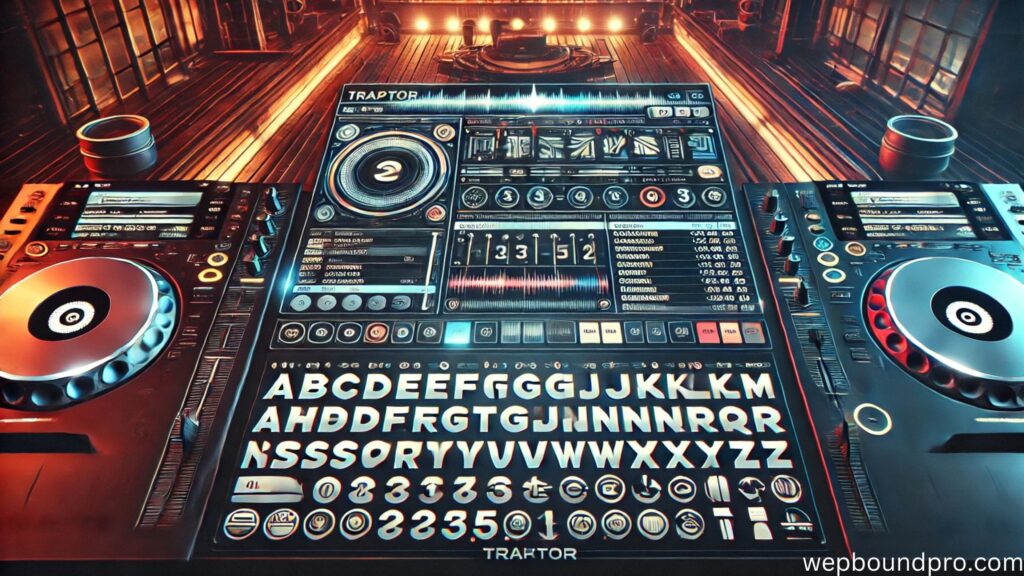 Best Traktor Font Special Characters